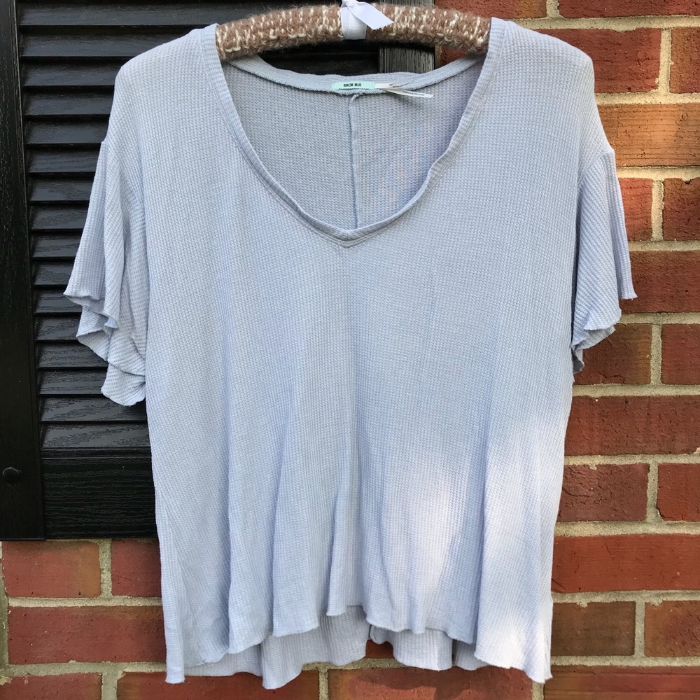 Urban Outfitters V-Neck Flowy Top